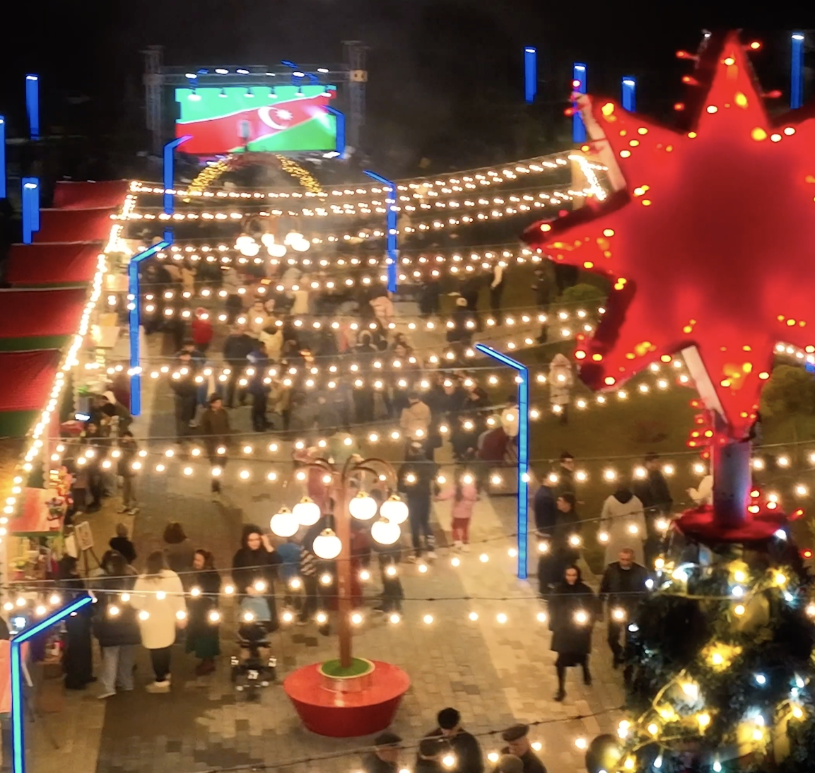 New Year’s Fair in the City of Fuzuli, Azerbaijan